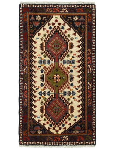 Hand made rug Yalameh Persia cm.62x110