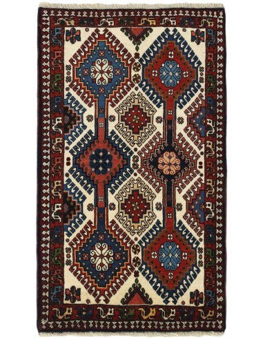 Hand made rug Yalameh Persia cm.62x103