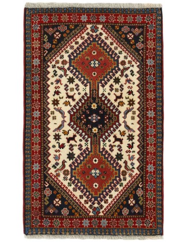 Hand made rug Yalameh Persia cm.65x103