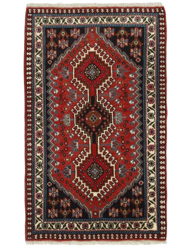 Hand made rug Yalameh Persia cm.63x105