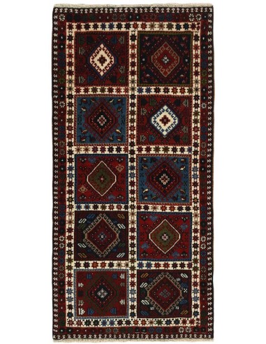 Hand made rug Yalameh Persia cm.60x121