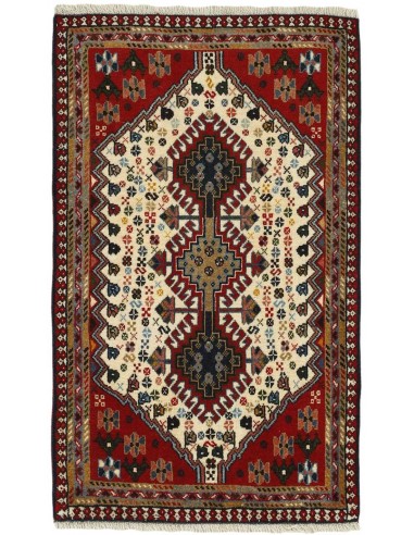 Hand made rug Yalameh Persia cm.63x100