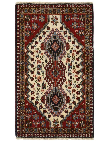 Hand made rug Yalameh Persia cm.62x104