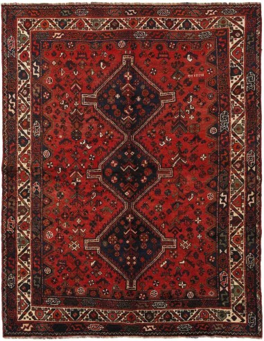 Hand made rug Shiraz Persia cm.184x244