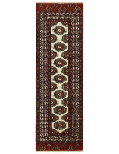 Hand made rug Torkaman Fine Persia cm.88x287