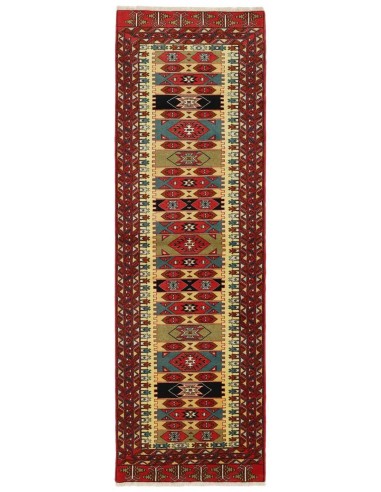 Hand made rug Torkaman Fine Persia cm.89x292