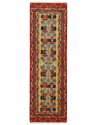 Hand made rug Torkaman Fine Persia cm.88x302