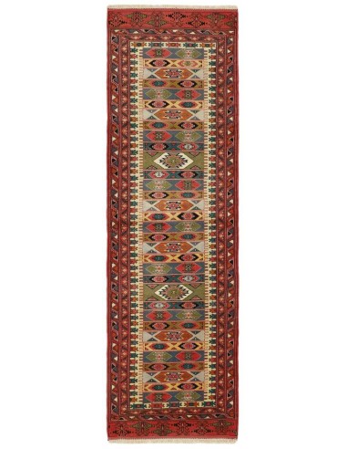 Hand made rug Torkaman Fine Persia cm.87x288