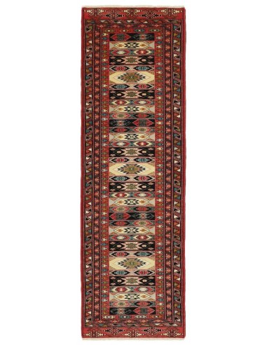 Hand made rug Torkaman Fine Persia cm.88x297