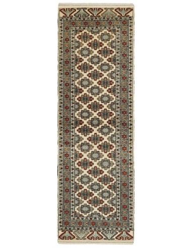 Hand made rug Torkaman Fine Persia cm.84x287