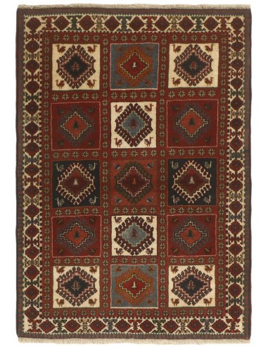 Hand made rug Yalameh Persia cm.101x142