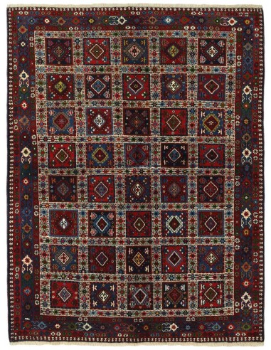 Hand made rug Yalameh Persia cm.152x196