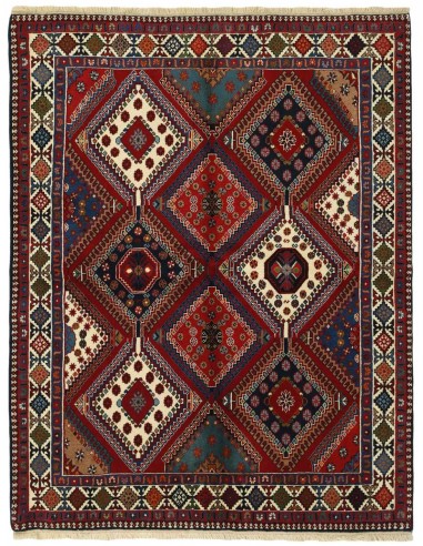 Hand made rug Yalameh Persia cm.154x196