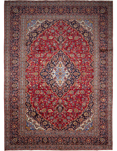 Ardakan Persia marrone sella e grigio scuro 296x405