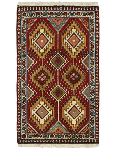 Hand made rug Yalameh Persia cm.63x103