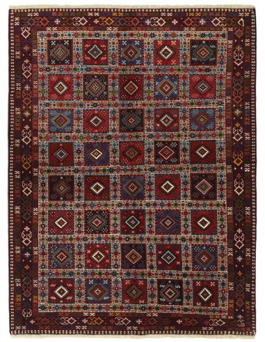 Hand made rug Yalameh Persia cm.154x202