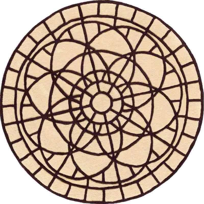 Carpet PORTOFINO SITAP 18 130 ROTONDO LANA geometrico da EUR 328.18