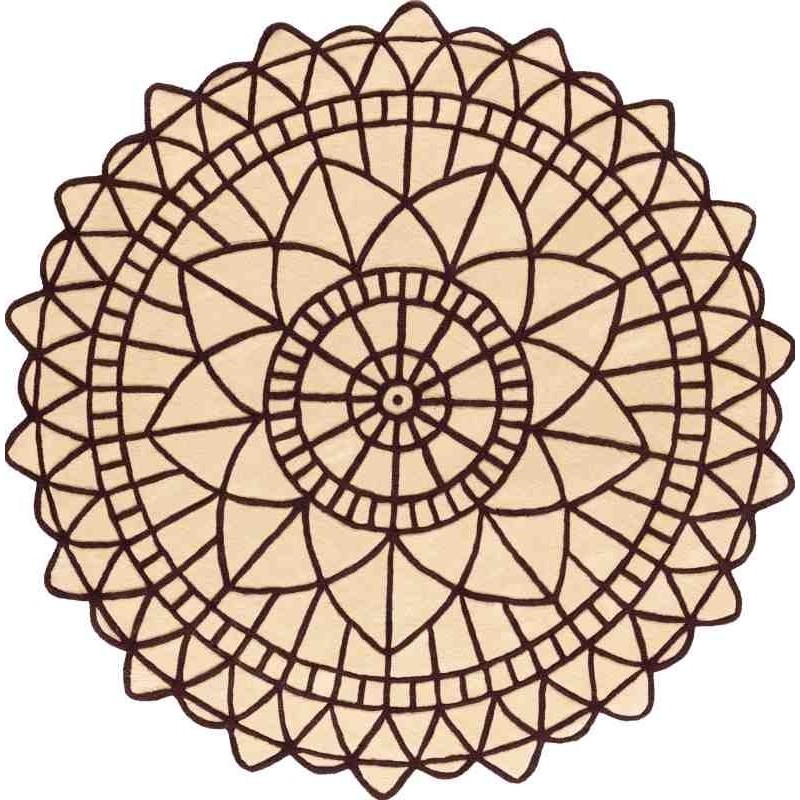 Carpet PORTOFINO SITAP 18 220 ROTONDO LANA geometrico da EUR 899.14