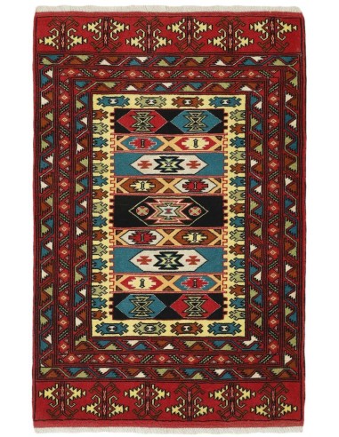 Hand made rug Torkaman Fine Persia cm.87x130