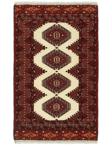 Hand made rug Torkaman Fine Persia cm.85x125