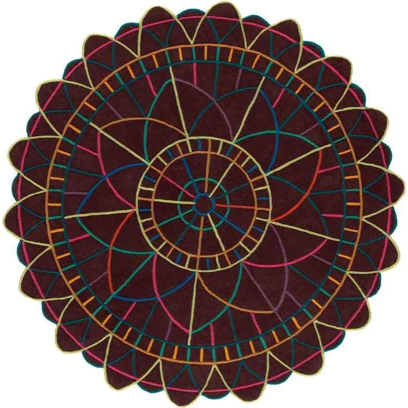 Carpet PORTOFINO SITAP MULTI 220 ROTONDO LANA geometrico da EUR 899.14