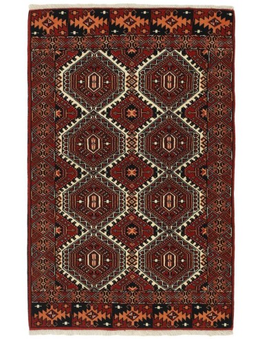 Hand made rug Torkaman Fine Persia cm.83x127