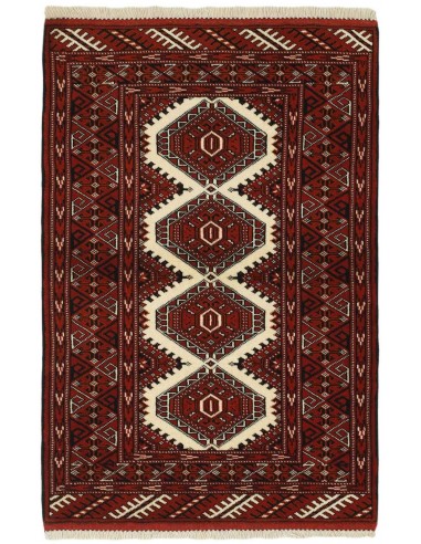 Hand made rug Torkaman Fine Persia cm.80x127