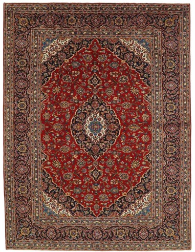 Hand made rug Keshan Persia cm.253x345