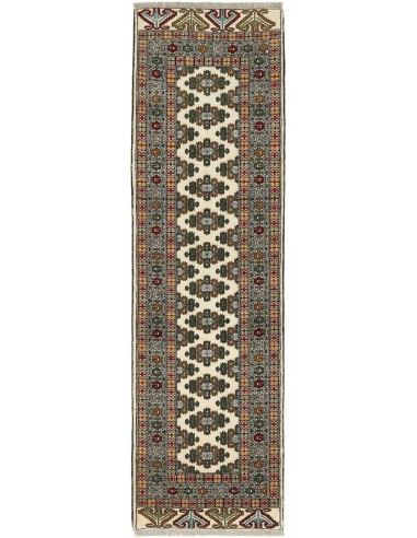 Hand made rug Torkaman Fine Persia cm.86x299