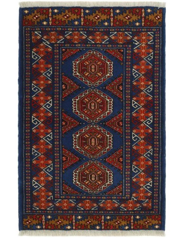 Hand made rug Torkaman Fine Persia cm.80x126