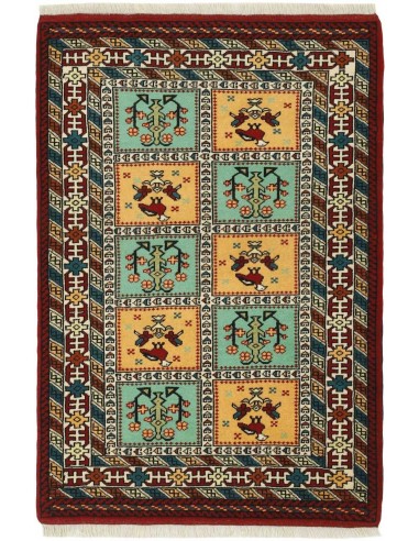 Hand made rug Torkaman Fine Persia cm.84x125