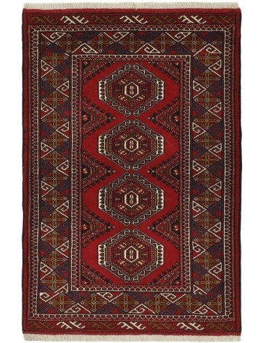 Hand made rug Torkaman Fine Persia cm.84x122