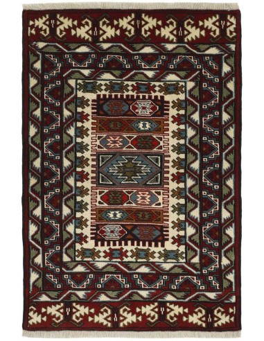 Hand made rug Torkaman Fine Persia cm.81x120