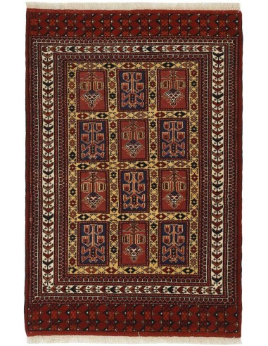 Hand made rug Torkaman Fine Persia cm.83x125