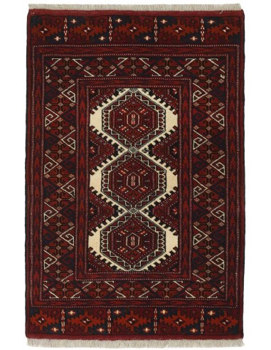 Hand made rug Torkaman Fine Persia cm.81x121