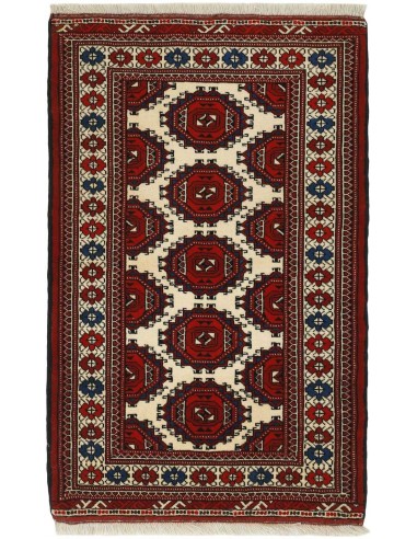 Hand made rug Torkaman Fine Persia cm.85x134