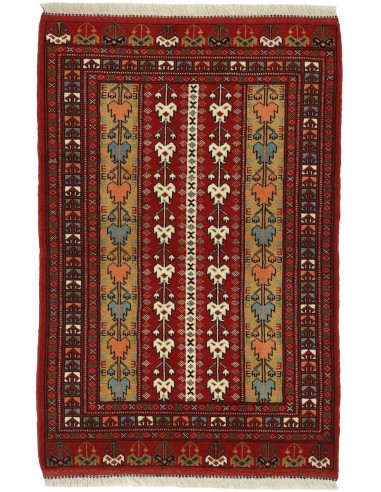 Hand made rug Torkaman Fine Persia cm.86x127