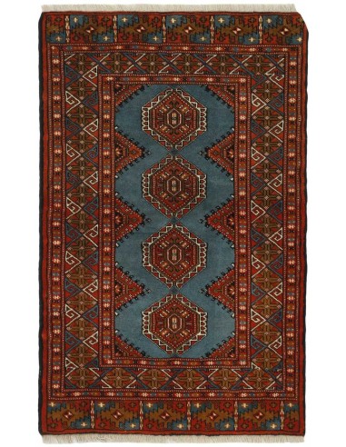 Hand made rug Torkaman Fine Persia cm.81x129