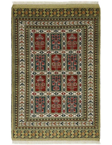 Hand made rug Torkaman Fine Persia cm.85x127