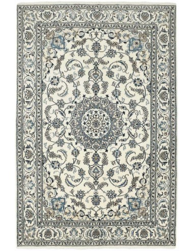 Hand made rug Nain Kashmar Persia cm.195x298