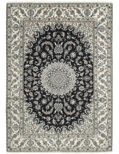 Hand made rug Nain Kashmar Persia cm.248x351
