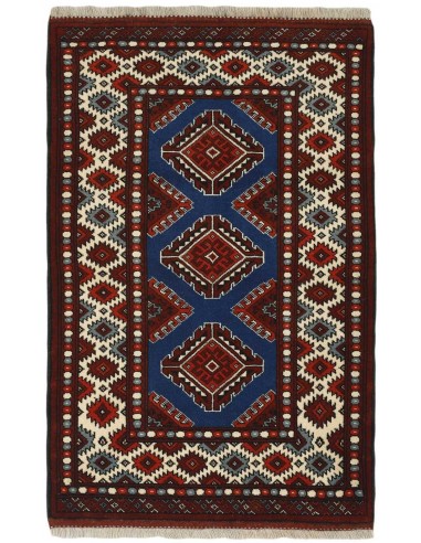 Hand made rug Torkaman Fine Persia cm.83x124
