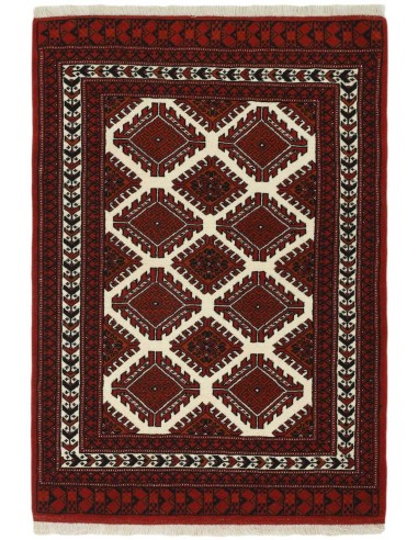 Hand made rug Torkaman Fine Persia cm.86x122