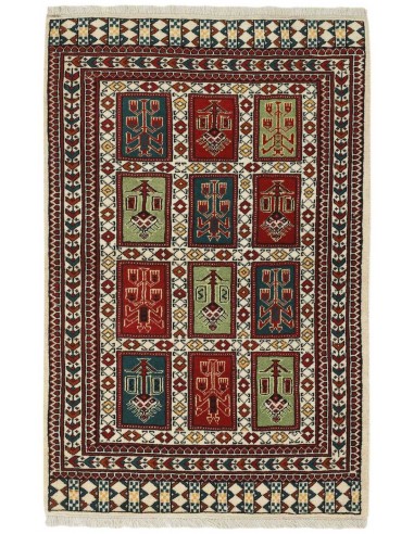 Hand made rug Torkaman Fine Persia cm.83x125