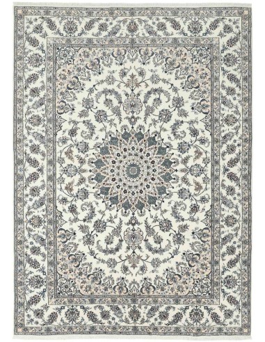 Hand made rug Nain Kashmar Persia cm.246x350