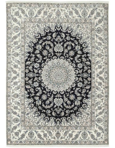Hand made rug Nain Kashmar Persia cm.247x350