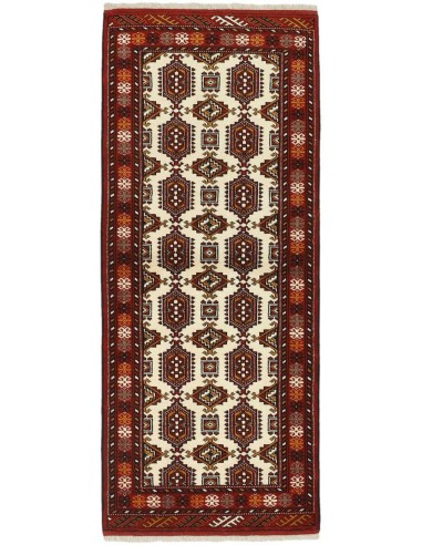 Hand made rug Torkaman Fine Persia cm.82x198