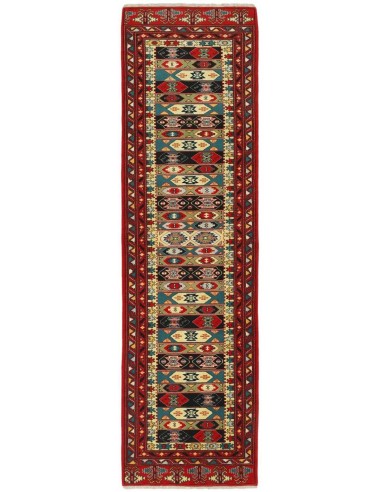 Hand made rug Torkaman Fine Persia cm.85x296
