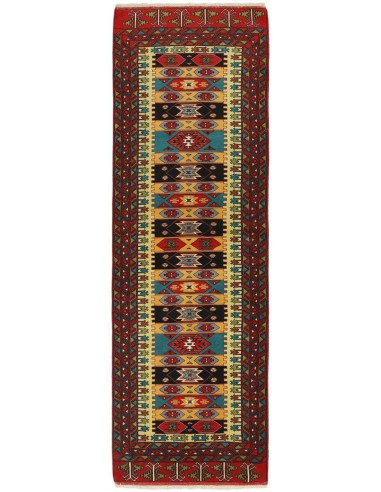 Hand made rug Torkaman Fine Persia cm.89x275