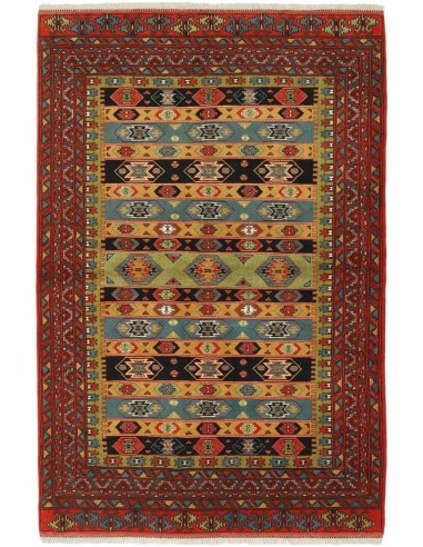 Hand made rug Torkaman Fine Persia cm.138x203